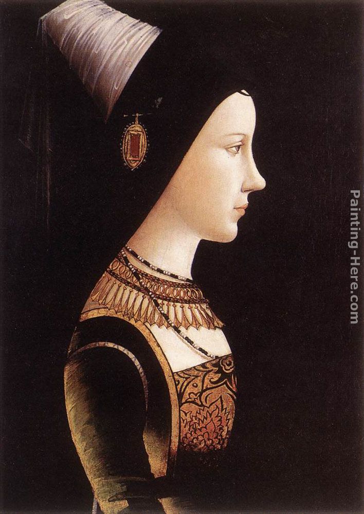 Mary of Burgundy painting - Michael Pacher Mary of Burgundy art painting